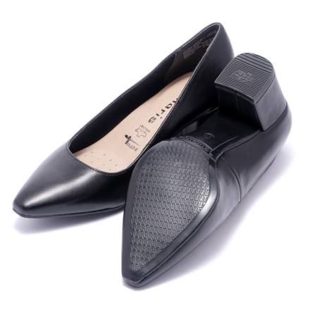 Туфлi жiночi Tamaris 1/1-22481/23 003 BLACK LEATHER