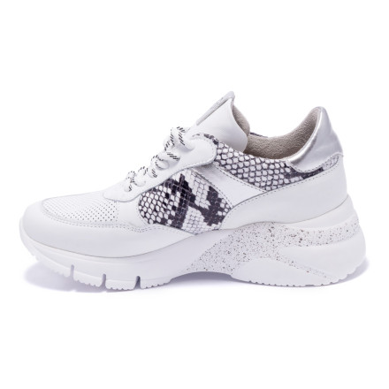 Кросівки жіночі Tamaris 1/1-23781/32 104 WHT COMB/SNAKE