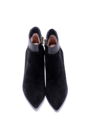 Ботинки женские Tamaris 1/1-25305/23 031 BLK/LEOP.COMB