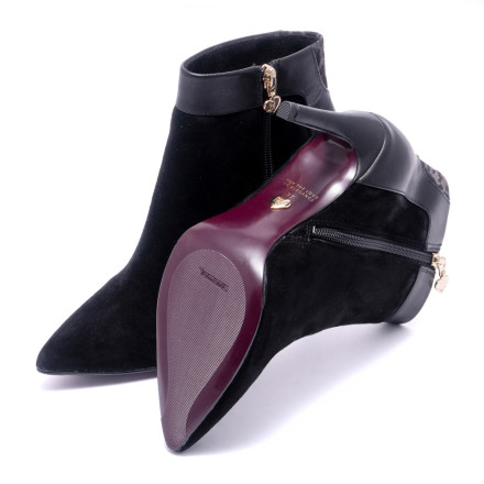 Черевики жіночі Tamaris 1/1-25305/23 031 BLK/LEOP.COMB