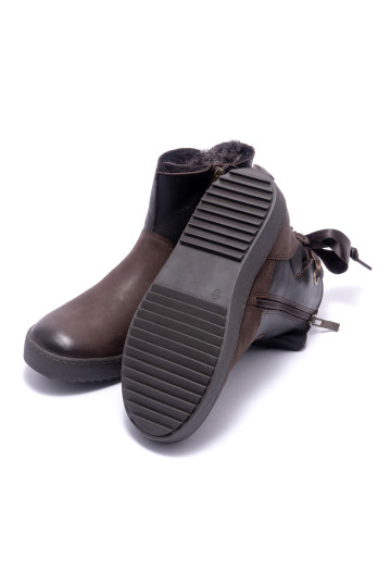 Черевики жіночі Caprice 9/9-26462/23 338 DK BROWN NUBUC