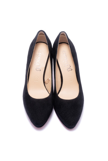Туфлi жiночi Caprice 9/9-22402/23 004 BLACK SUEDE