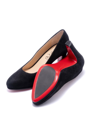 Туфлi жiночi Caprice 9/9-22402/23 004 BLACK SUEDE