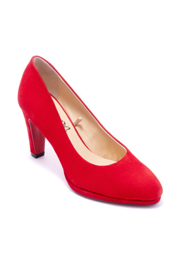 Туфлi жiночi Caprice 9/9-22402/23 530 RED SUEDE