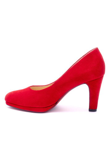 Туфлi жiночi Caprice 9/9-22402/23 530 RED SUEDE