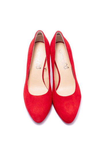 Туфлi жiночi Caprice 9/9-22402/23 530 RED SUEDE