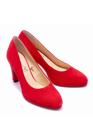 Туфлi жiночi Caprice 9/9-22402/23 530 RED SUEDE