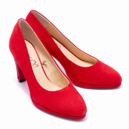 Туфлi жiночi Caprice 9/9-22402/23 530 RED SUEDE