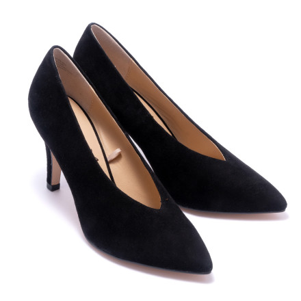 Туфлi жiночi Caprice 9/9-22403/23 004 BLACK SUEDE