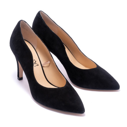 Туфлi жiночi Caprice 9/9-22412/23 004 BLACK SUEDE
