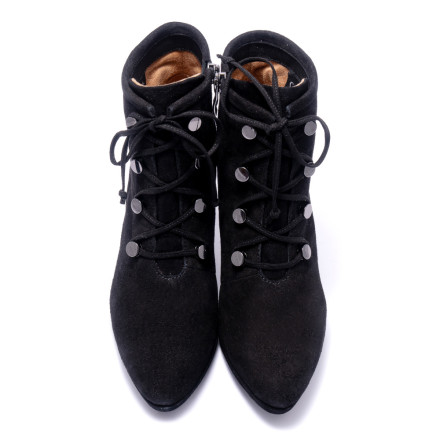 Черевики жіночі Caprice 9/9-25103/23 004 BLACK SUEDE