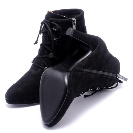 Черевики жіночі Caprice 9/9-25103/23 004 BLACK SUEDE