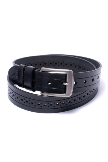 Ремінь чоловічий Welfare VI-10-125 BLK