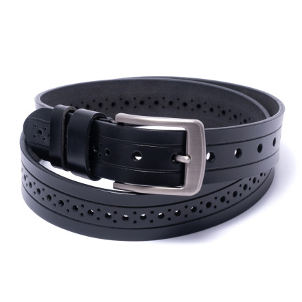 Ремінь чоловічий Welfare VI-10-115 BLK