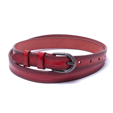 Ремінь жіночий Welfare VI-06 RED