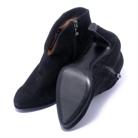 Черевики жіночі Caprice 9/9-25305/23 004 BLACK SUEDE