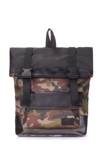 Рюкзак POOLPARTY commando-camo-black