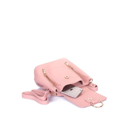 Рюкзак POOLPARTY mns-zipp-rose