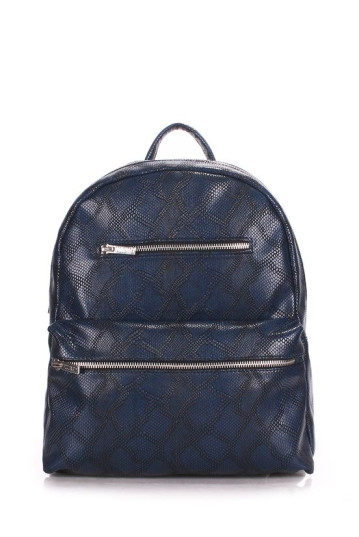 Рюкзак POOLPARTY mini-bckpck-snake-darkblue