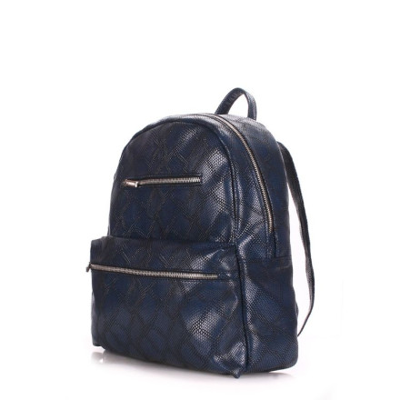 Рюкзак POOLPARTY mini-bckpck-snake-darkblue