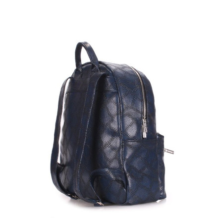 Рюкзак POOLPARTY mini-bckpck-snake-darkblue