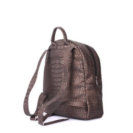 Рюкзак POOLPARTY xs-croco-bronze
