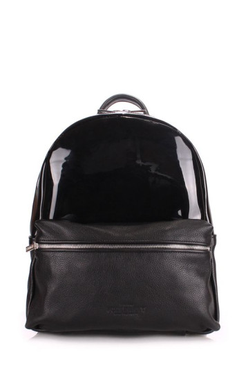 Рюкзак POOLPARTY mini-bckpck-transparent-black