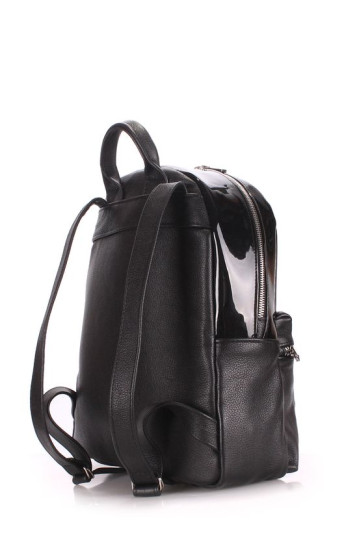 Рюкзак POOLPARTY mini-bckpck-transparent-black