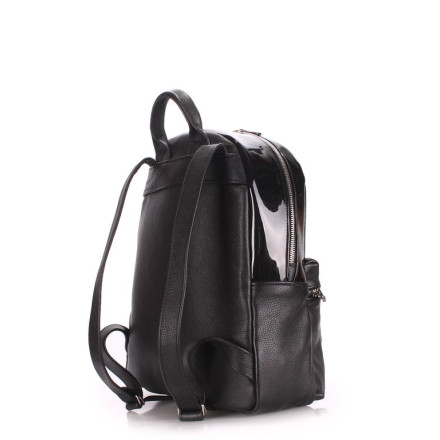 Рюкзак POOLPARTY mini-bckpck-transparent-black