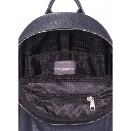 Рюкзак POOLPARTY xs-bckpck-leather-blue
