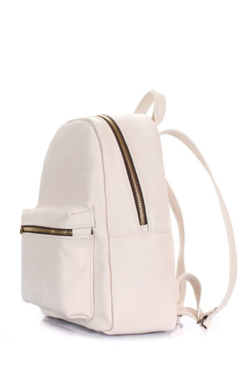Рюкзак POOLPARTY xs-bckpck-leather-beige
