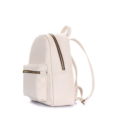 Рюкзак POOLPARTY xs-bckpck-leather-beige