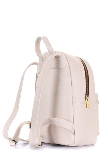 Рюкзак POOLPARTY xs-bckpck-leather-beige