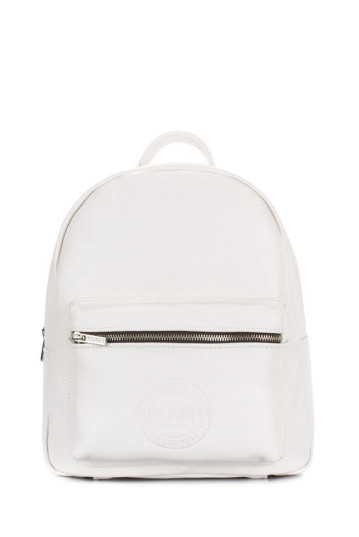 Рюкзак POOLPARTY xs-bckpck-leather-white