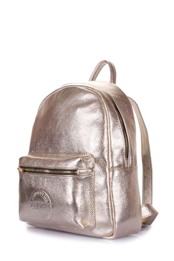 Рюкзак POOLPARTY xs-bckpck-leather-gold