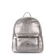 Рюкзак POOLPARTY xs-bckpck-leather-silver