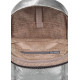 Рюкзак POOLPARTY xs-bckpck-leather-silver