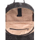 Рюкзак POOLPARTY mini-bckpck-leather-croco-black
