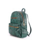 Рюкзак POOLPARTY mini-bckpck-leather-croco-green