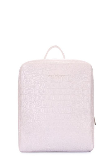 Рюкзак POOLPARTY cult-croco-white
