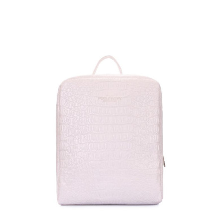 Рюкзак POOLPARTY cult-croco-white
