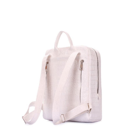 Рюкзак POOLPARTY cult-croco-white