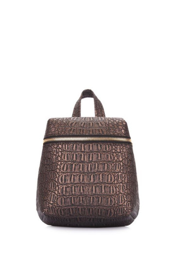 Рюкзак POOLPARTY doll-croco-bronze