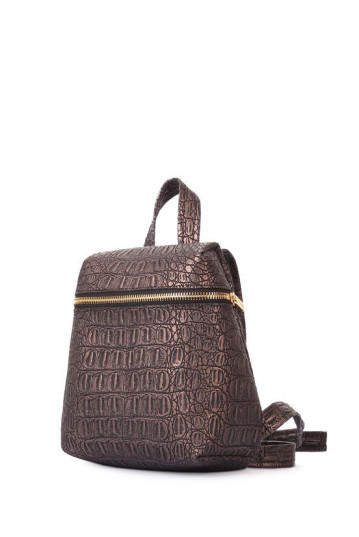 Рюкзак POOLPARTY doll-croco-bronze