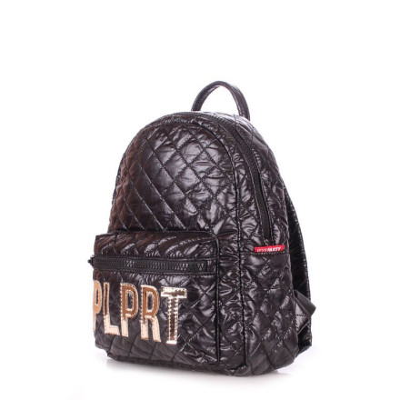 Рюкзак POOLPARTY plprt-bckpck-stitch-black