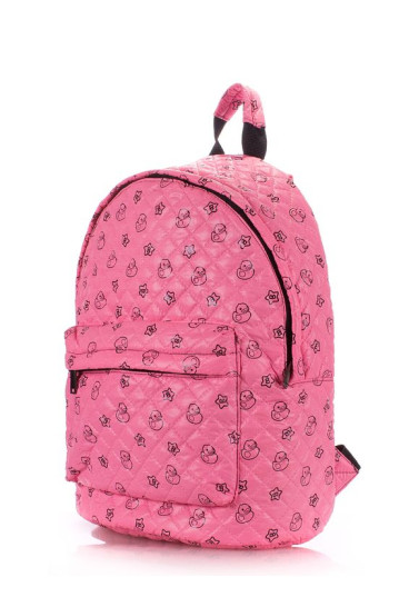 Рюкзак POOLPARTY backpack-theone-pink-ducks