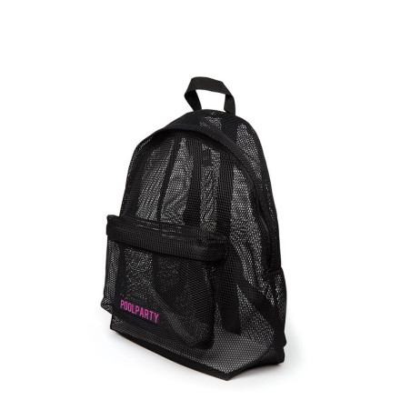 Рюкзак POOLPARTY backpack-mesh-black