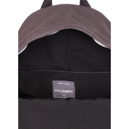 Рюкзак POOLPARTY backpack-kangaroo-grey