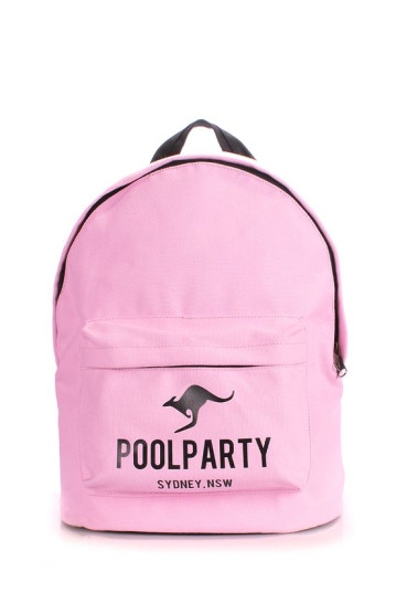 Рюкзак POOLPARTY backpack-kangaroo-rose