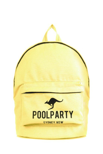 Рюкзак POOLPARTY backpack-kangaroo-yellow
